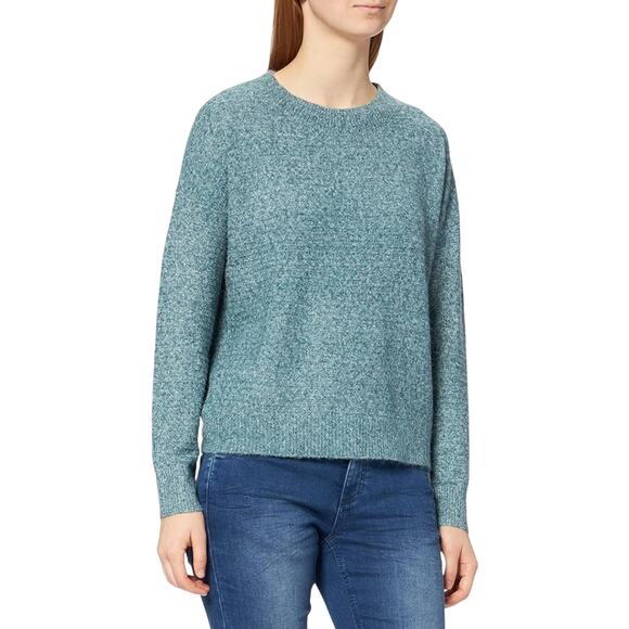 Vero Moda VMBOOM women's knitted green sweater Size 1X Office Cozycore Caboncore - Picture 8 of 13